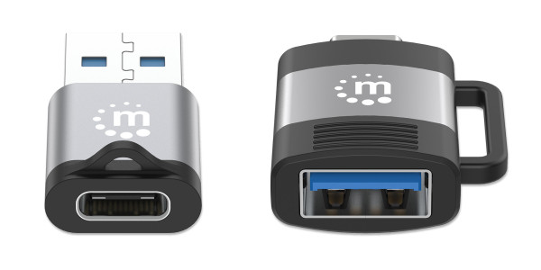 Manhattan Adapter Manhattan 356329 USB 3.0 - USB-C M/F - F/M set 2 adaptera