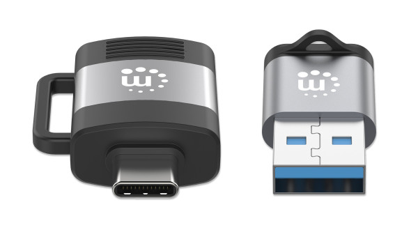Manhattan Adapter Manhattan 356329 USB 3.0 - USB-C M/F - F/M set 2 adaptera