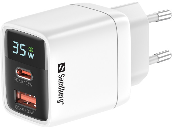 Sandberg Kućni punjač Sandberg 2u1 441-52 1xUSB/1xUSB-C 35W