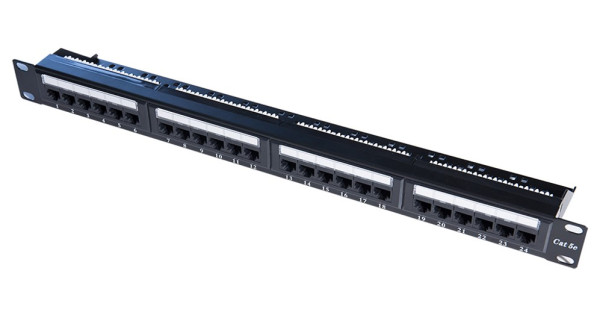 Owire Patch panel OWIRE 19"/1U Cat6/24 port