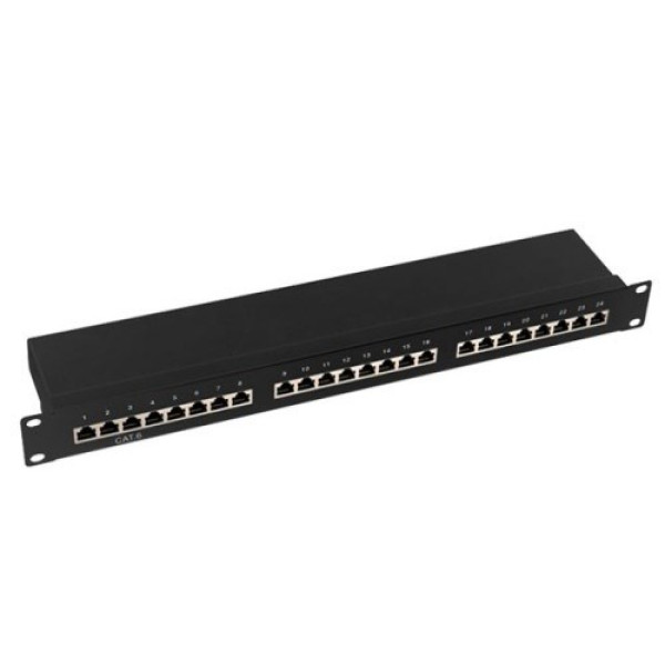 Owire Patch panel OWIRE 19"/1U Cat6A/FTP/24 port
