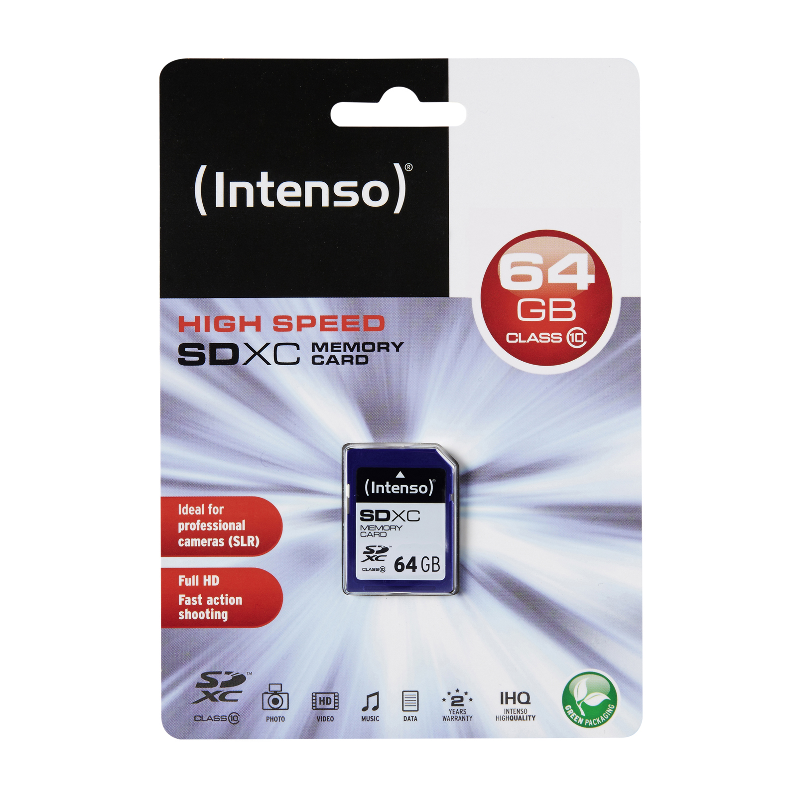INTENSO SD CARD 64GB SDHC
