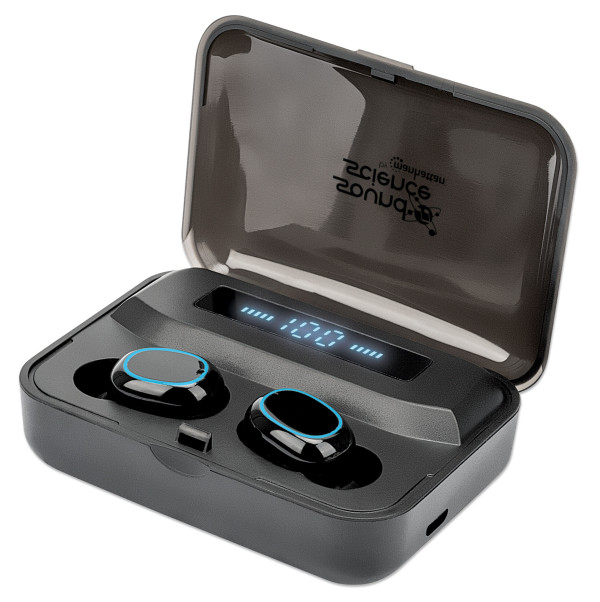 Manhattan Slušalice TWS Manhattan 180382 Bluetooth 5.0 crne