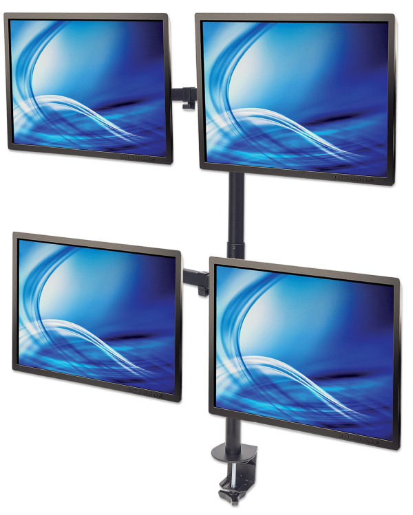 Manhattan Nosač za 4 monitora Manhattan 461566 13-32
