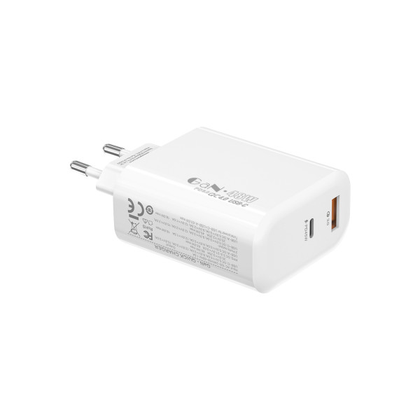 S-link Strujni adapter S-link SL-EC68 45W PD30W/QC 18W USB-A/USB-C Brzo punjenje