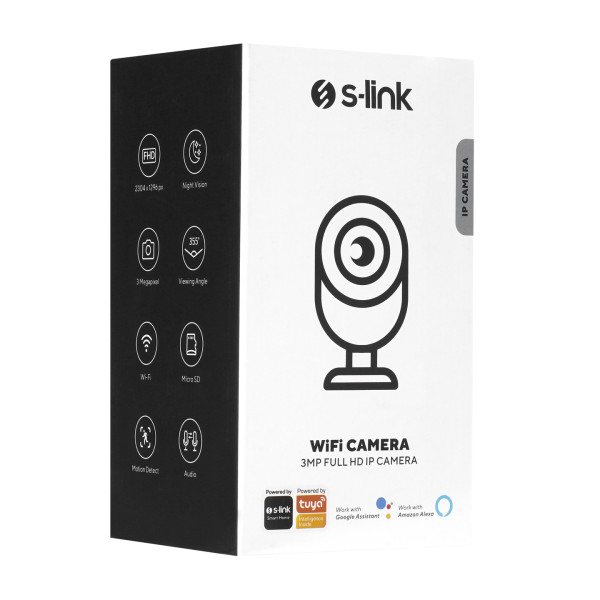 S-link IP kamera S-LINK SL-IND02 3.0MP/PTZ/WiFi/TF/Tuya