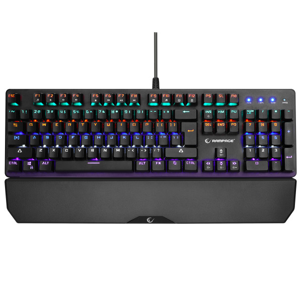 Tastatura USB Rampage KB-R86 Umbra Blue Switch US