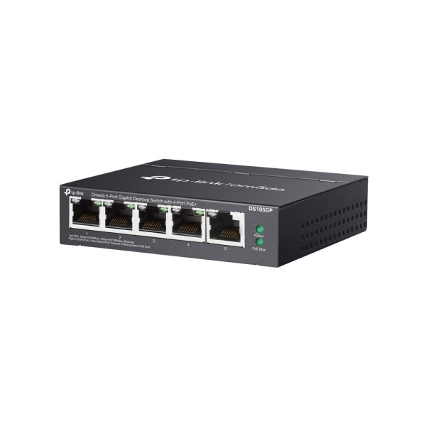 TP-Link LAN Switch TP-Link DS105GP 5x1G/4PoE/65W