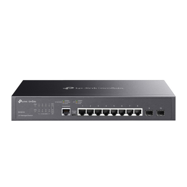 TP-Link LAN Switch TP-LINK TL-SG3210 8x1Gb/2xSFP/L2+/L3/