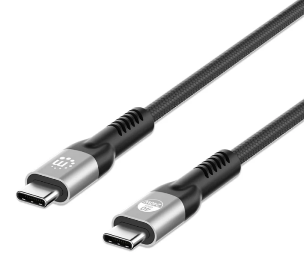 Manhattan Kabl Manhattan 356381 USB-C M/M 3.1/8K/60Hz/Thunderbolt 4/40Gbps/PD/2m