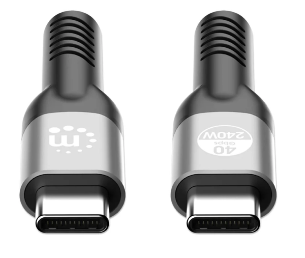 Manhattan Kabl Manhattan 356381 USB-C M/M 3.1/8K/60Hz/Thunderbolt 4/40Gbps/PD/2m