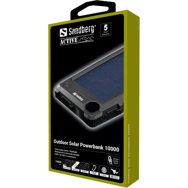 Sandberg Powerbank Sandberg Outdoor Solar 420-53 10000mAh
