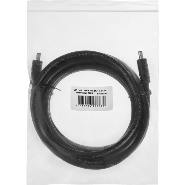Sandberg Kabl Sandberg DC 5521-5525 820-81 3m 100W za povezivanje panela za el stanicu