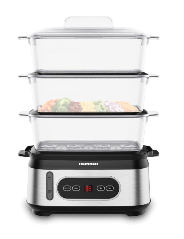 Heinner Aparat za kuvanje na pari HEINNER HSA-D950SS 3 posude/1,5l/950W