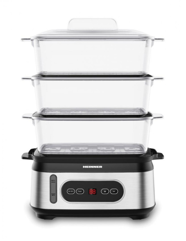 Heinner Aparat za kuvanje na pari HEINNER HSA-D950SS 3 posude/1,5l/950W