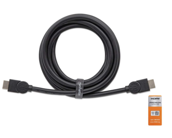 Manhattan Kabl Manhattan 355346 HDMI M/M 4K/60Hz/100Mbps/1.8m