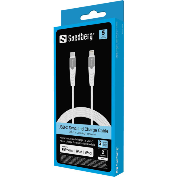 Sandberg Kabl Sandberg 136-48 USB-C na Lightning 2m
