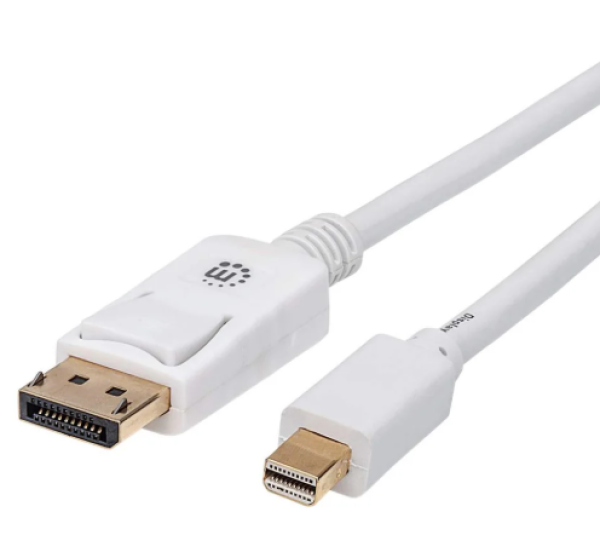 Manhattan Kabl Manhattan Mini Display Port on Display Port cable Ver.1.4 8K@60HZ 3,0m
