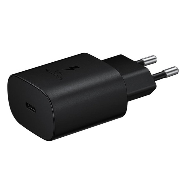 Samsung Kućni punjač Samsung PD 3A 25W Type C bez kabla crni BULK (EP-TA800NBE)