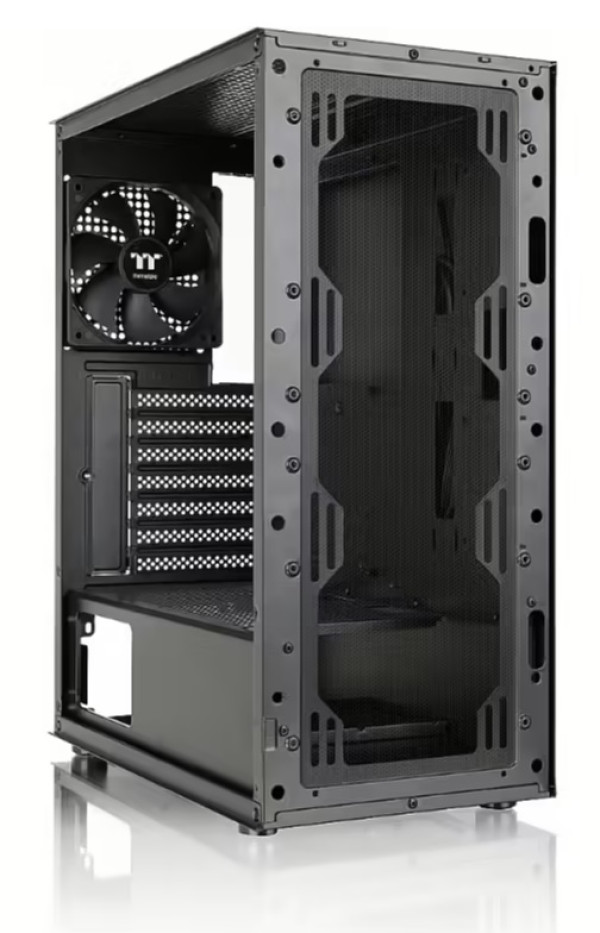 Thermaltake Versa XM1 TG/Black/Win/Tempered Glass*1/120mm Fan*1/CA-1Z6-00M1WN-00