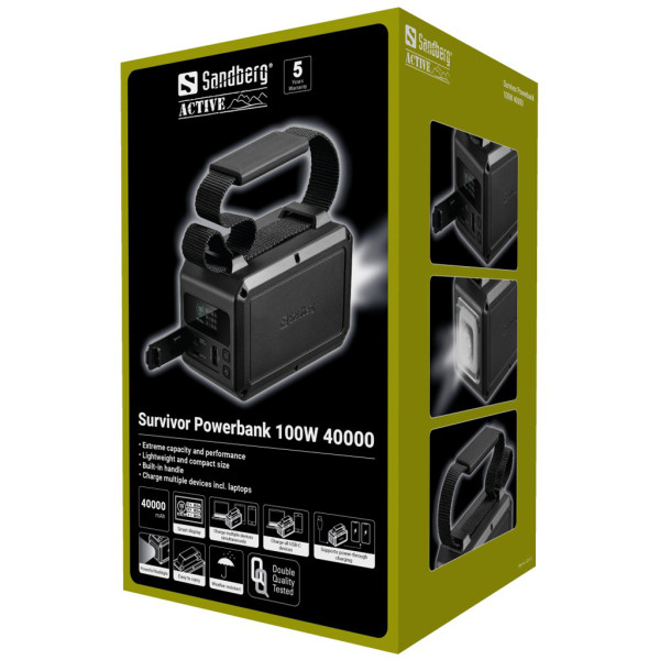 Sandberg Powerbank Sandberg SURVIVOR 421-14 40000mAh 100W