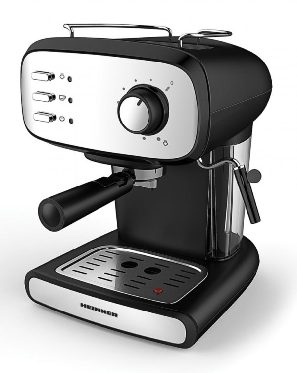 Heinner Espresso aparat HEINNER  HEM-1100BKX 15bar/1,25l