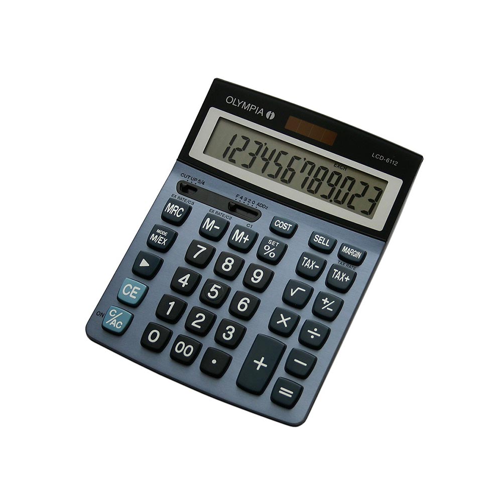 Olympia Kalkulator Olympia LCD 6112 tax