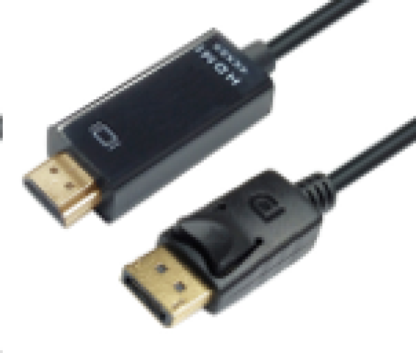 Stars Solutions Kabl Stars Solutions DP na HDMI M/M crni 1.8m