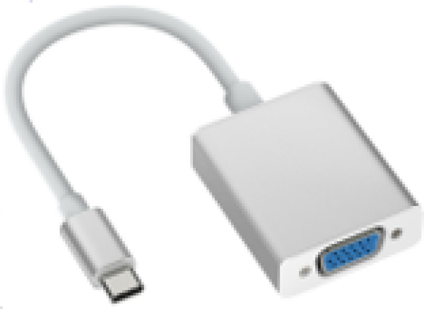 Stars Solutions Adapter Stars Solutions USB-C na VGA beli