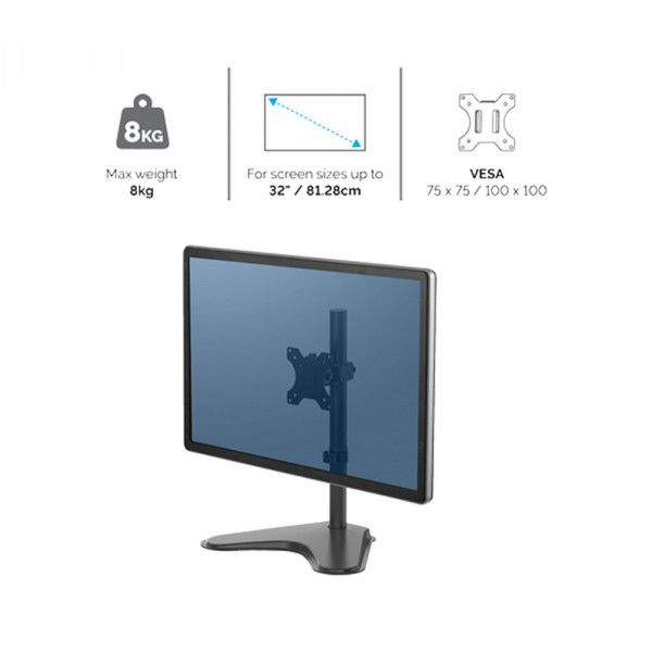 Fellowes Nosač monitora Fellowes Professional Freestanding Series Single 8049601