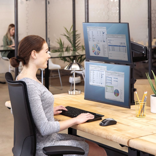 Fellowes Nosač monitora Fellowes Platinum series dual Stacking 8043401