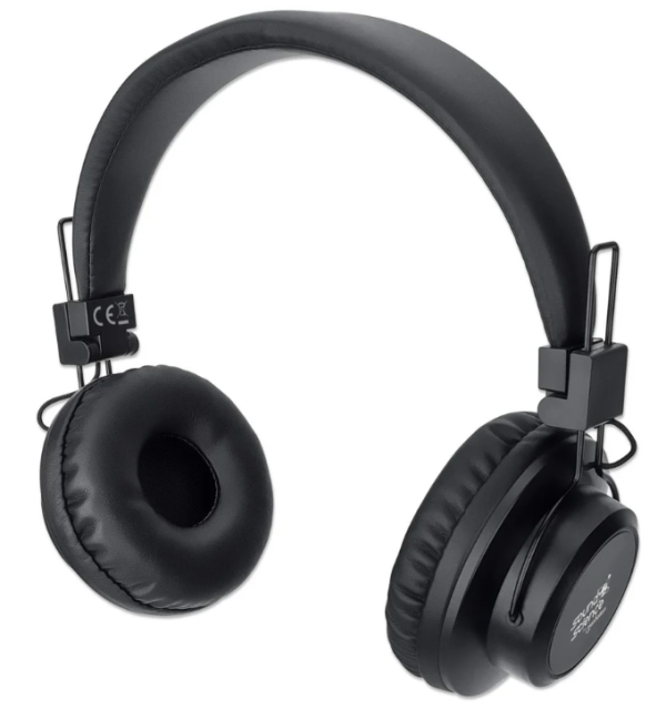 Manhattan Slušalice sa mikrofonom Manhattan Sound Science 165389 Bluetooth crne