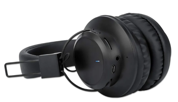 Manhattan Slušalice sa mikrofonom Manhattan Sound Science 165389 Bluetooth crne