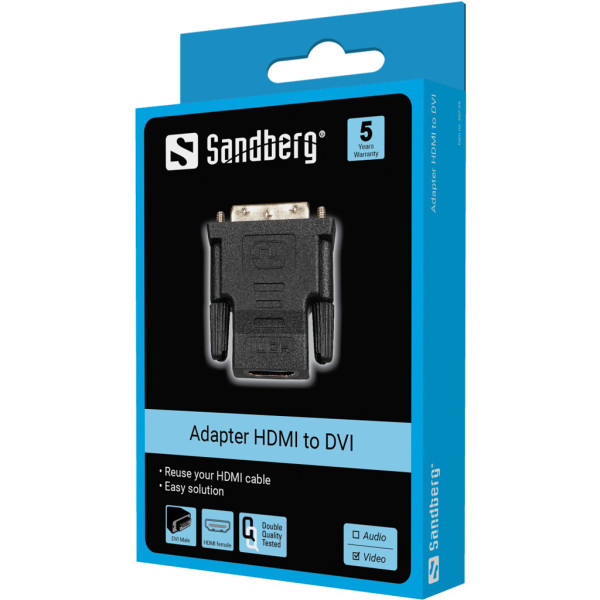 Sandberg Adapter Sandberg 507-39 DVI-M - HDMI-F