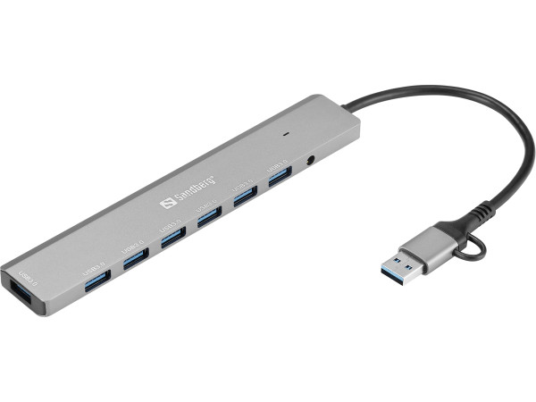 Razno USB HUB Sandberg 136-66 USB-A/USB-C 7 port USB 3.0