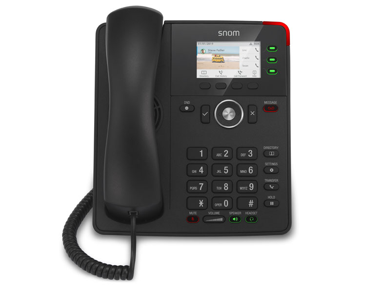 SNOM D717 BLACK