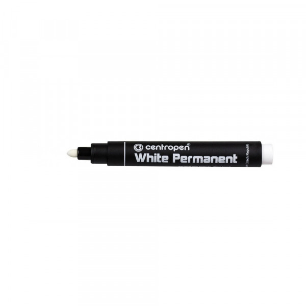 Centropen Permanent Marker CENTROPEN 8586 2.5mm beli