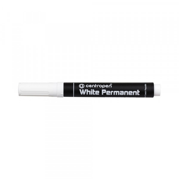 Centropen Permanent Marker CENTROPEN 8586 2.5mm beli