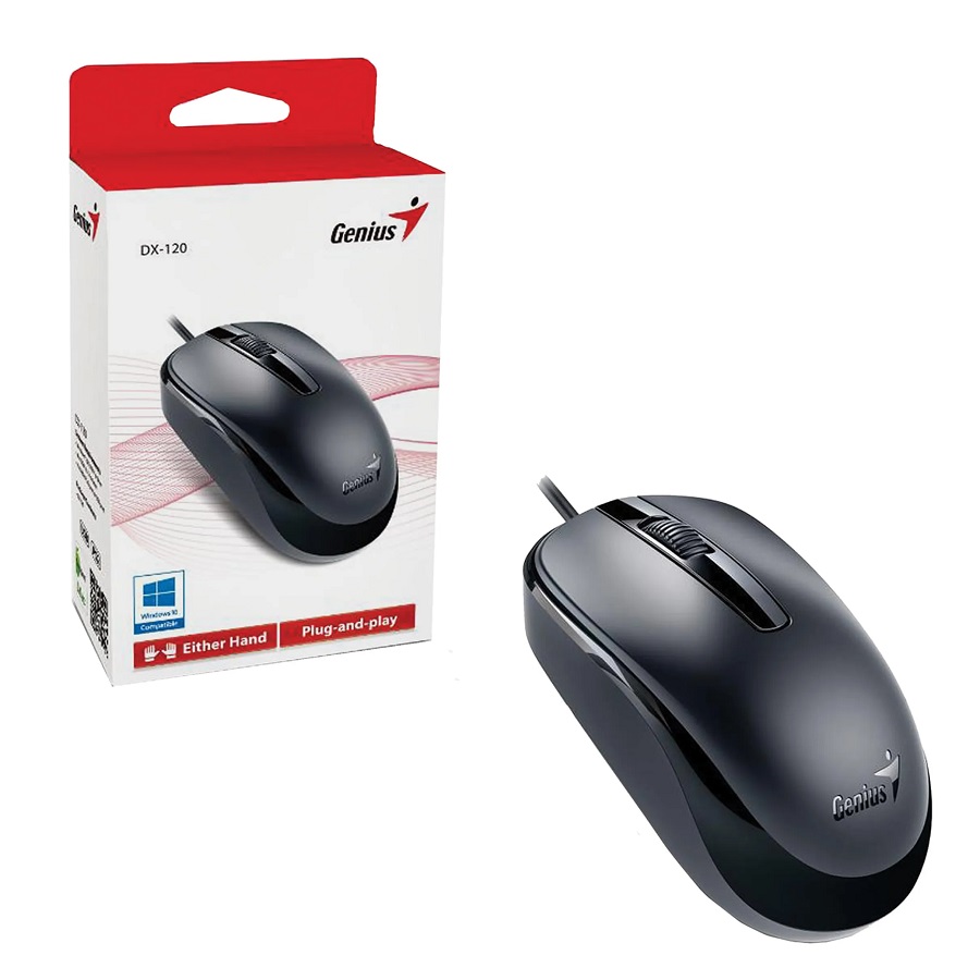 Genius Mouse DX-120 USB, BLACK