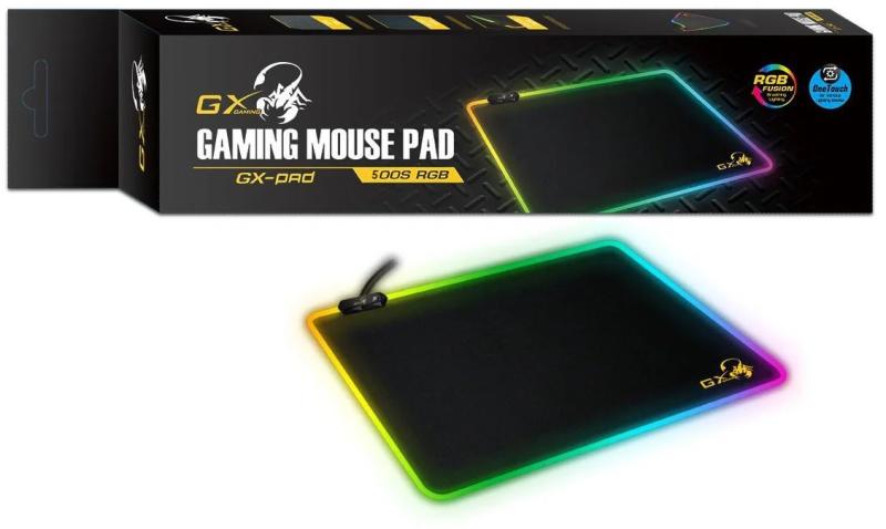 Genius Mouse Pad GX-Pad 500S RGB,BLK,USB
