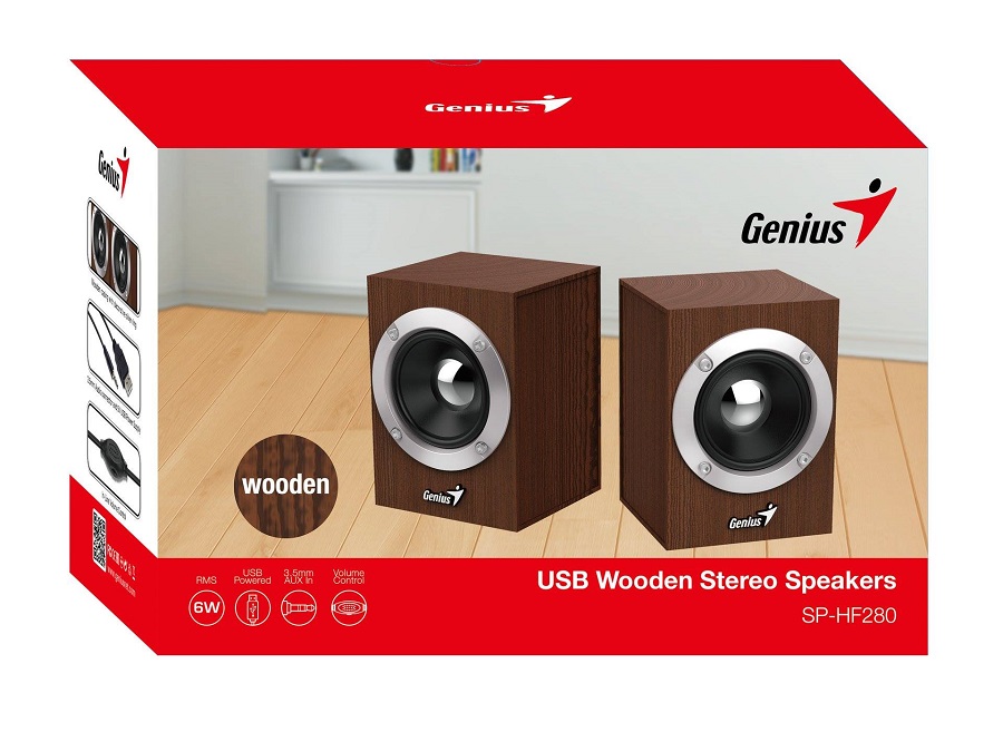 Genius SP-HF280 Wood USB