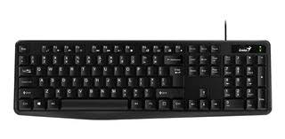 Genius KB-117, BLK, SER, USB