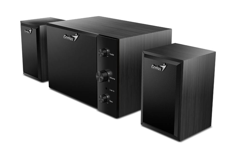 Genius Zvučnici SW-2.1 350, BLACK,EU,100-240V