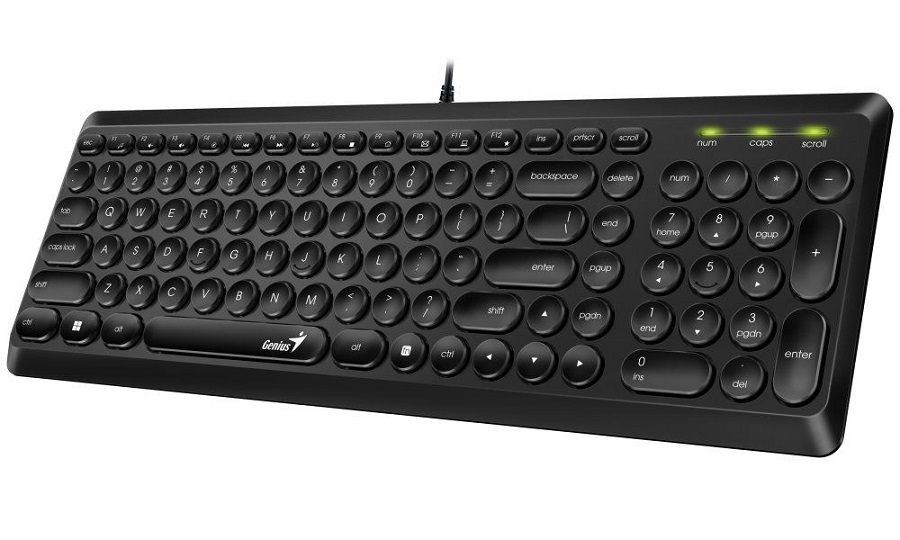 Genius SlimStar Q200,USB,BLK,US
