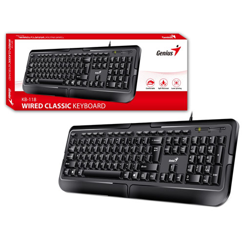 Tastatura Genius KB-118 II USB YU