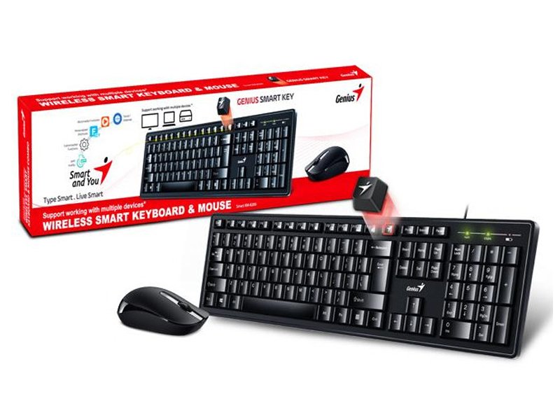 Tastatura i miš bežični Genius KM-8200 YU
