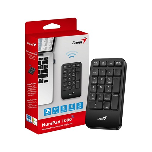 Tastatura numerička bežična Genius Numpad 1000