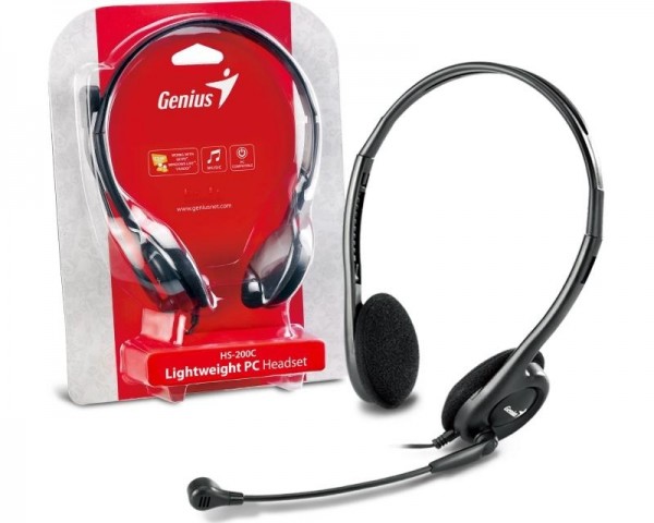 Genius HS-200C +Single Jack Cable