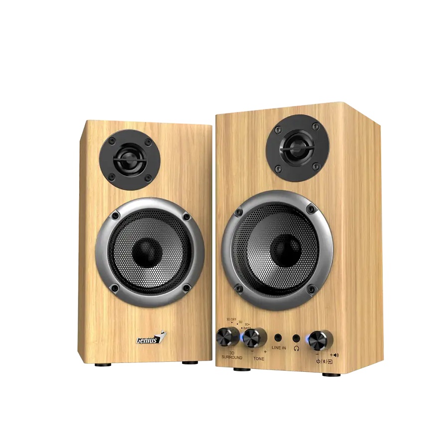 Genius SP-HF520BT, Pine Wood, Eu, 100-240v