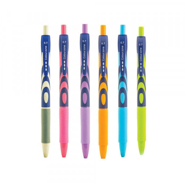 Octopus Gel olovka 0.7mm Colour zone UNL-1324 plava